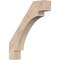 Ekena Millwork 5 1/2"W x 28"D x 34"H Merced Smooth Knee Brace, Douglas Fir BRC06X28X34MRC00SDF - alternate 1